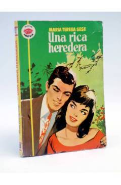 Cubierta de COLECCIÓN AMAPOLA 452. UNA RICA HEREDERA (María Teresa Sesé) Bruguera 1960