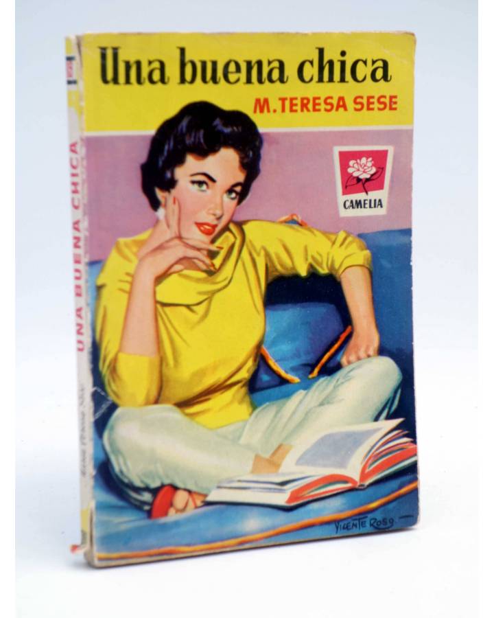 Cubierta de COLECCIÓN CAMELIA 119. UNA BUENA CHICA (María Teresa Sesé) Bruguera 1956