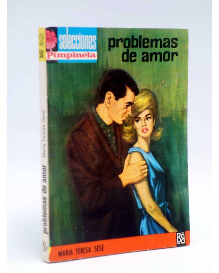 Cubierta de SELECCIONES PIMPINELA 50. PROBLEMAS DE AMOR (María Teresa Sesé) Bruguera 1965