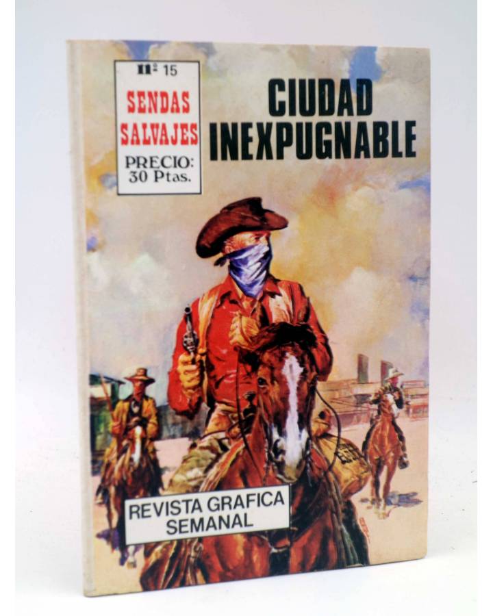 Cubierta de SENDAS SALVAJES 15. CIUDAD INEXPUGNABLE. Antalbe 1981