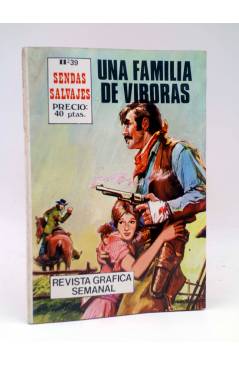 Cubierta de SENDAS SALVAJES 39. UNA FAMILIA DE VÍBORAS. Antalbe 1981