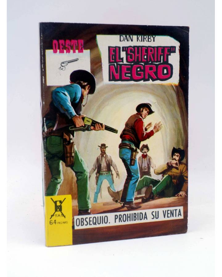 Cubierta de OESTE S/N. EL SHERIFF NEGRO. OBSEQUIO DETERGENTE HADA (Dan Kirby) Ferma 1966