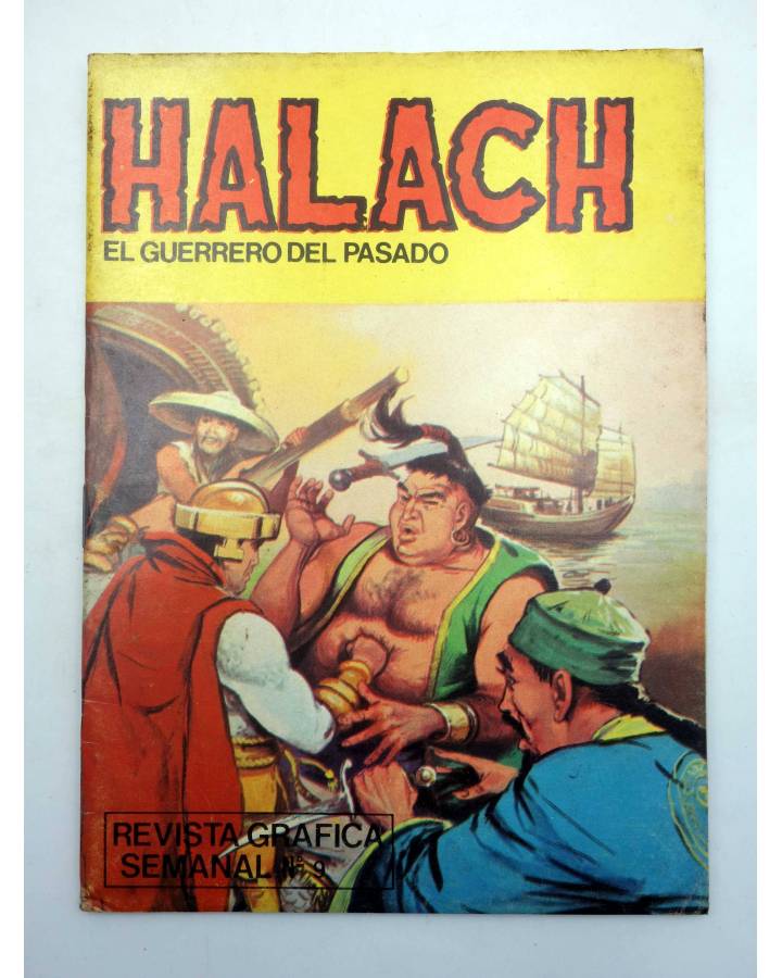 Cubierta de HALACH EL GUERRERO DEL PASADO 9. LUCHA SIN CUARTEL (Fariñas / Farrés) Antalbe 1982