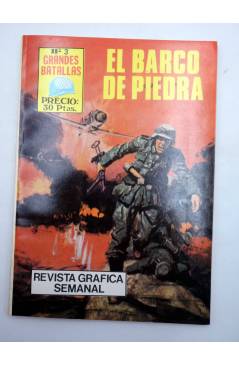 Cubierta de GRANDES BATALLAS 3. EL BARCO DE PIEDRA (Vvaa) Antalbe 1981