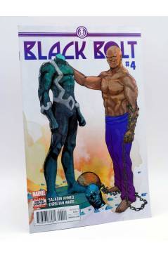 Cubierta de BLACK BOLT 4 (Saladin Ahmed / Christian Ward) Marvel 2017. VF