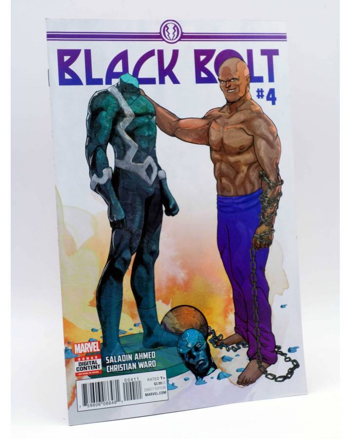 Cubierta de BLACK BOLT 4 (Saladin Ahmed / Christian Ward) Marvel 2017. VF