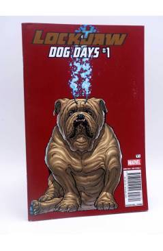 Cubierta de LOCKJAW DOG DAYS 1 (Vvaa) Marvel 2017. VF