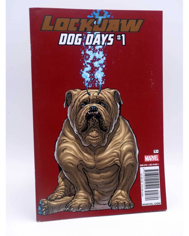 Cubierta de LOCKJAW DOG DAYS 1 (Vvaa) Marvel 2017. VF