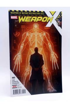 Cubierta de WEAPON X 5. WEAPONS OF MUTANT DESTRUCTION PART 3 (Pak / Borstel) Marvel 2017. VF