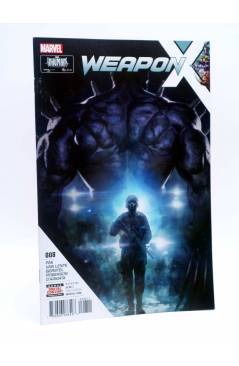 Cubierta de WEAPON X 8 (Pak / Van Lente / Borstel) Marvel 2017. VF