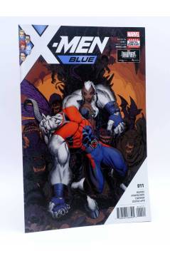 Cubierta de X MEN X-MEN BLUE 11 (Bunn / Franchin / Hanna) Marvel 2017. VF