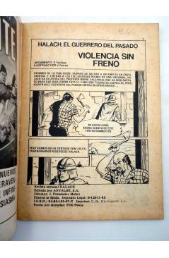 Muestra 1 de HALACH EL GUERRERO DEL PASADO 7. VIOLENCIA SIN FRENO (Fariñas / Farrés) Antalbe 1982