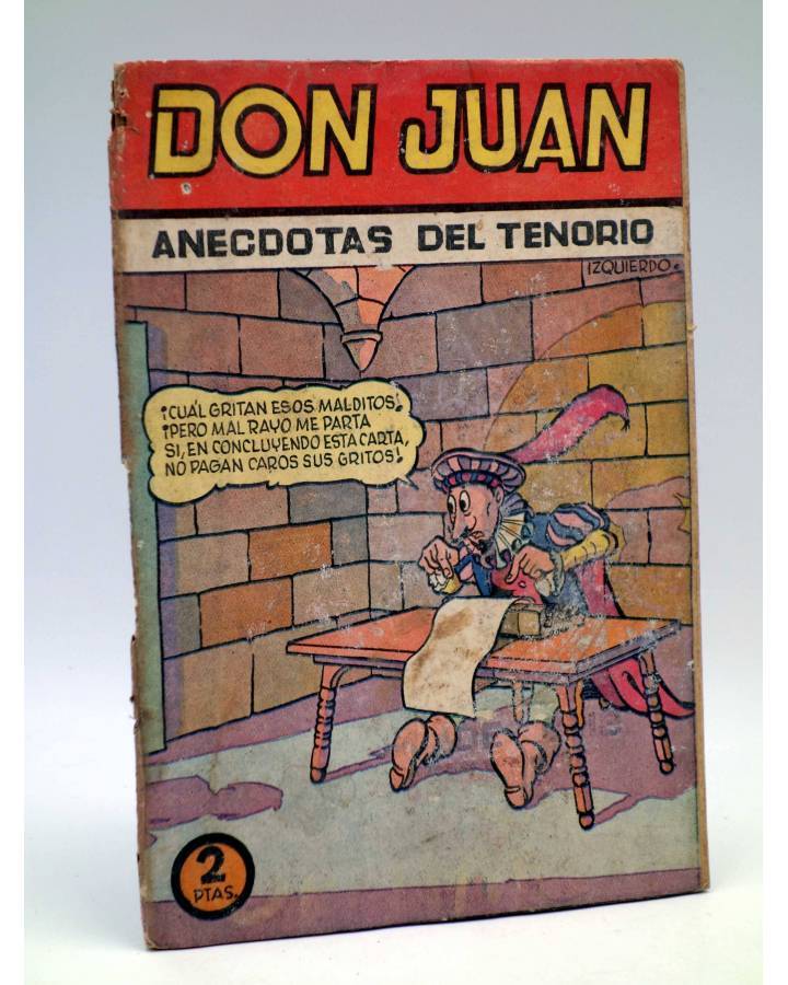 Cubierta de COLECCIÓN CASCABEL. DON JUAN DON JUAN (El Fogonero Blanco / Karpa) Valenciana Circa 1955
