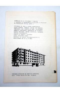 Contracubierta de FANZINE EL SUECÀ. BUTLLETÍ Nº 17 (Vvaa) Agrupació de Sueca. Partit Comunista Valencià PCV 1979