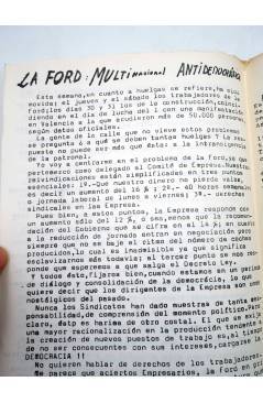 Muestra 1 de FANZINE EL SUECÀ. BUTLLETÍ Nº 17 (Vvaa) Agrupació de Sueca. Partit Comunista Valencià PCV 1979