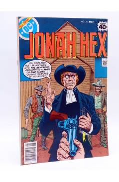 Cubierta de JONAH HEX 24. ORIGINAL USA (Michael Fleisher / Luis Dominguez) DC Comics 1979. FN/VF