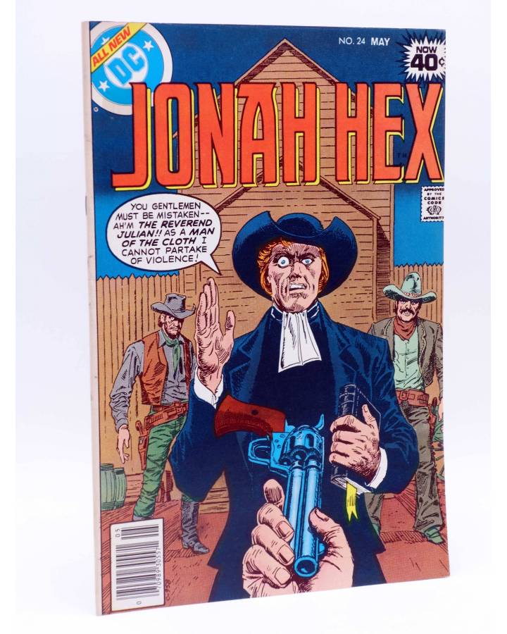 Cubierta de JONAH HEX 24. ORIGINAL USA (Michael Fleisher / Luis Dominguez) DC Comics 1979. FN/VF