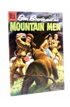 Cubierta de BEN BOWIE AND HIS MOUNTAIN MEN 13. THE WAY OF THE SAVAGE (Vvaa) Dell Comics 1958. VG