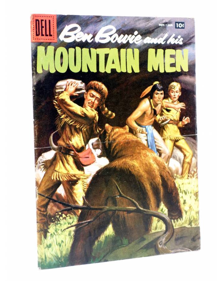 Cubierta de BEN BOWIE AND HIS MOUNTAIN MEN 13. THE WAY OF THE SAVAGE (Vvaa) Dell Comics 1958. VG