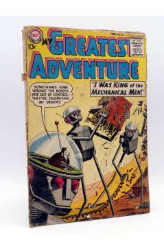 Cubierta de MY GREATEST ADVENTURE 26 (Mort Meskin) DC Comics 1958. GD