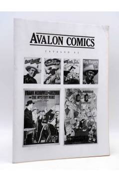 Cubierta de AVALON COMICS CATALOG 32. Boston USA 2001. FN