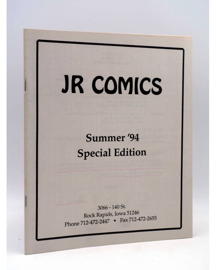 Cubierta de JR COMICS SUMMER 94 SPECIAL EDITION. Iowa USA 1994. FN