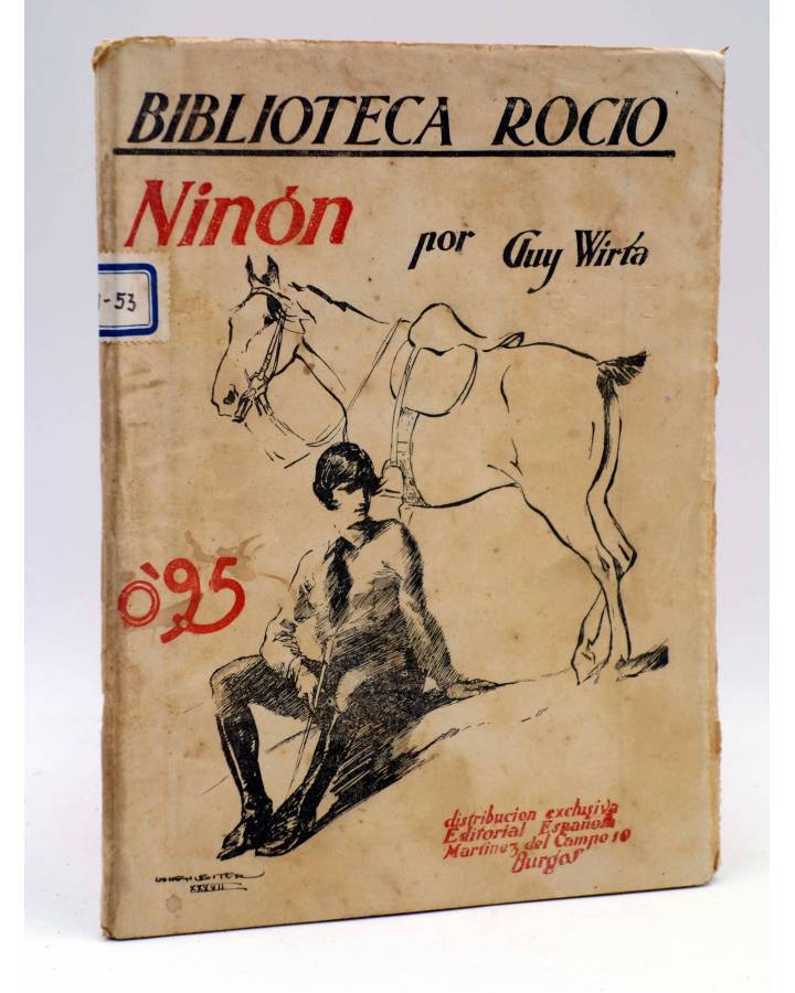 Cubierta de BIBLIOTECA ROCÍO 10 X. NINÓN (Guy Wirta) Betis Circa 1938