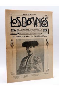 Cubierta de LOS DOMINGOS AÑO I Nº 8. SEMANARIO HUMORÍSTICO (Vvaa) Los Domingos 1913