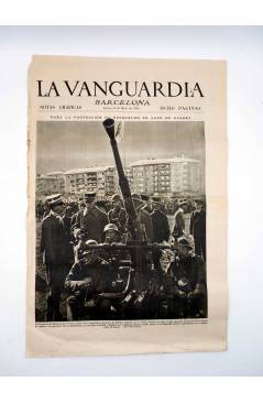 Cubierta de PERIÓDICO LA VANGUARDIA. BARCELONA. 4 MAYO 1936. NOTAS GRAFICAS 8 PÁGS. PROTECCIÓN ESTOCOLMO. La Vanguardia 