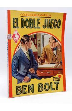 Cubierta de COLECCIÓN AMARILLA 11. EL DOBLE JUEGO (Ben Bolt) Maucci Circa 1940