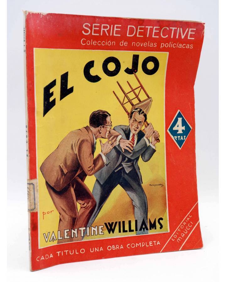 Cubierta de SERIE DETECTIVE 19. EL SEÑOR COLLIN CONTRA NAPOLEÓN (Frank Heller) Maucci Circa 1940