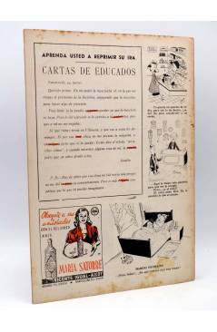 Contracubierta de CUCÚ 39. SEMANARIO FESTIVO (Vvaa) Gráficas Madrid 1945