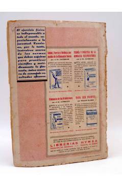 Contracubierta de LA NOVELA AVENTURA 97. LA MUCHACHA DEL ORIENT EXPRESS (Jean Bommart) Hymsa 1935