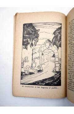 Contracubierta de LA NOVELA DE HOY 118. EL EMIGRANTE (Eduardo Zamacois / Ochoa) Atlántida 1924. FATIGADO