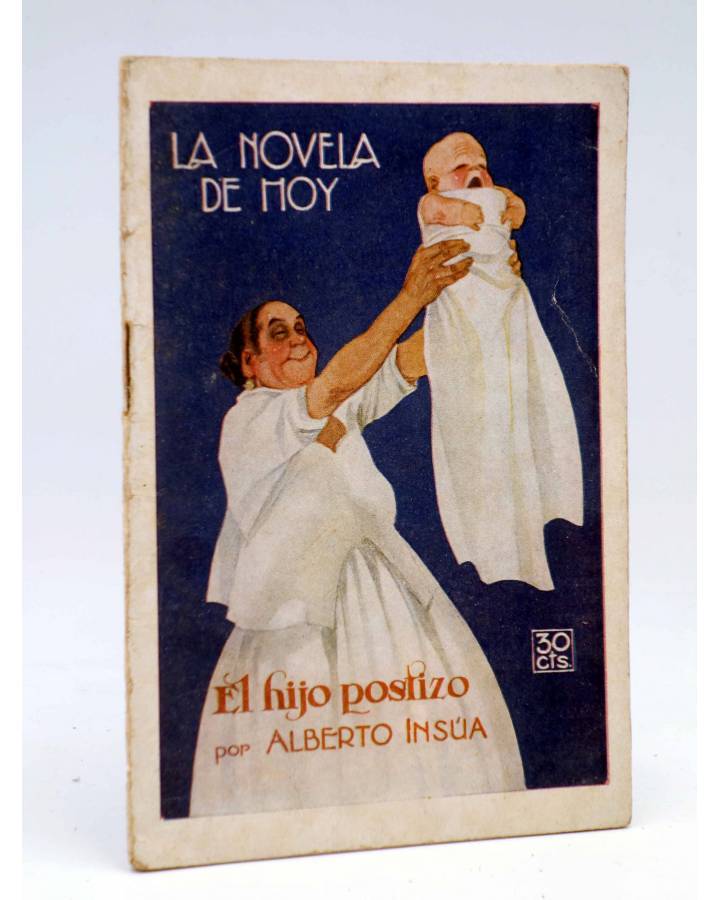Cubierta de LA NOVELA DE HOY 175. EL HIJO POSTIZO (Alberto Insúa / May) Atlántida 1925