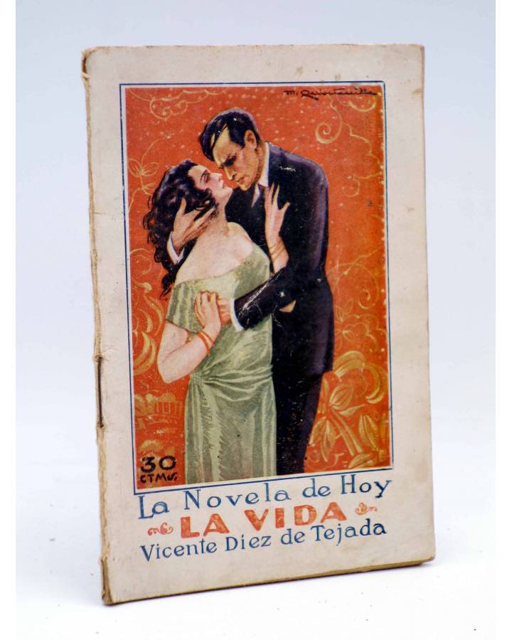 Cubierta de LA NOVELA DE HOY 194. LA VIDA (Vicente Díez De Tejada / Quintanilla) Atlántida 1926