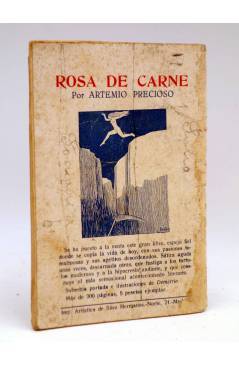 Contracubierta de LA NOVELA DE HOY 201. EL REY LEAR IMPRESOR (Blasco Ibáñez / Varela De Seijas) Atlántida 1926
