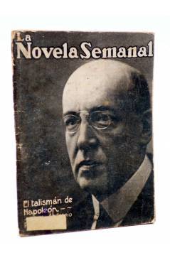 Cubierta de LA NOVELA SEMANAL 47. EL TALISMÁN DE NAPOLEÓN (Andrenio / Marín) Prensa Gráfica 1922