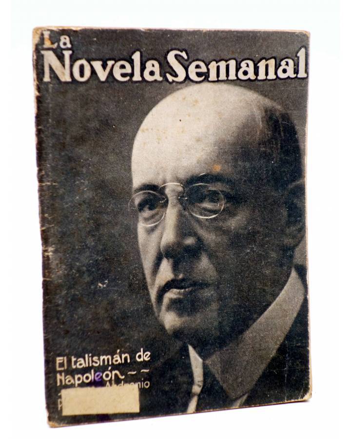 Cubierta de LA NOVELA SEMANAL 47. EL TALISMÁN DE NAPOLEÓN (Andrenio / Marín) Prensa Gráfica 1922