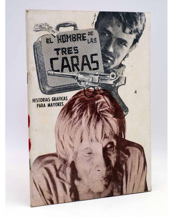 Cubierta de EL HOMBRE DE LAS TRES CARAS 4. DON DANY. Boixher 1968