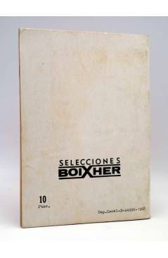 Contracubierta de EL HOMBRE DE LAS TRES CARAS 4. DON DANY. Boixher 1968
