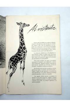 Muestra 1 de GUÍA DEL ZOO DE BARCELONA. A COLOR.. Servicio Municipal del Parque Zoológico de Barcelona. 1962