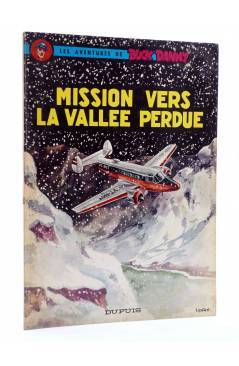 Cubierta de LES AVENTURES DE BUCK DANNY 23. MISSION VERS LA VALLEE PERDUE (Charlier / Hubinon) Dupuis 1966