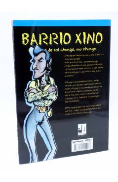 Contracubierta de BARRIO XINO. UN JUEGO DE ROL CHUNGO MU CHUNGO (Sergi Latorre) La Factoría de Ideas 2000