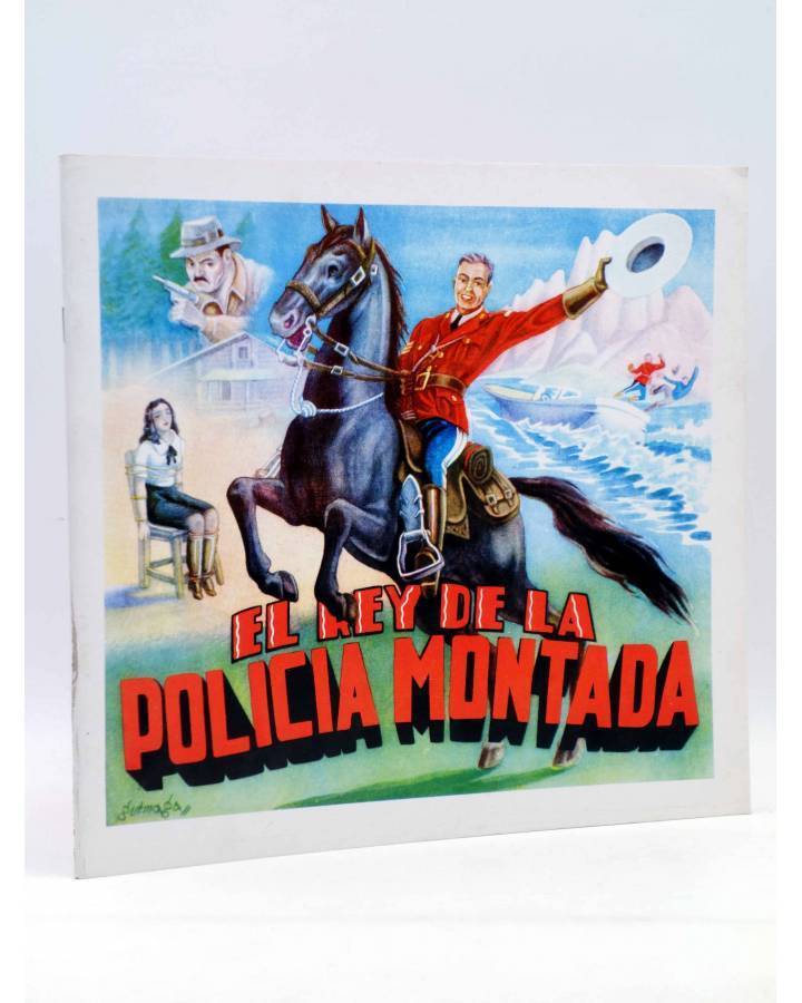 Cubierta de EL REY DE LA POLICIA MONTADA. ALBUM DE CROMOS COMPLETO (Guzmaga) Fher Circa 1990