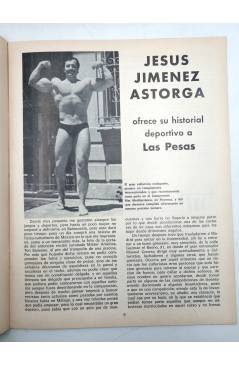 Muestra 3 de REVISTA LAS PESAS FISICO CULTURISMO Y HALTEROFILIA 105. CARLOS VISEDO (Vvaa) Alas 1972