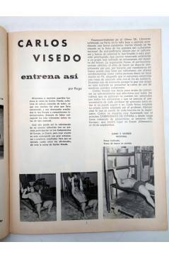 Muestra 4 de REVISTA LAS PESAS FISICO CULTURISMO Y HALTEROFILIA 105. CARLOS VISEDO (Vvaa) Alas 1972