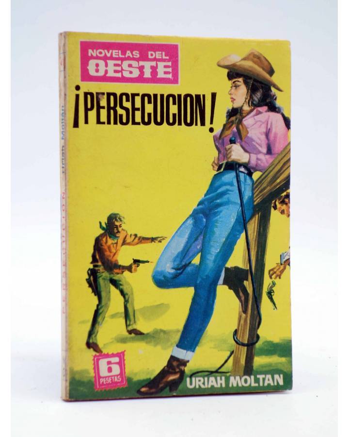 Cubierta de NOVELAS DEL OESTE 41. PERSECUCIÓN (Uriah Moltan) Tesoro 1963