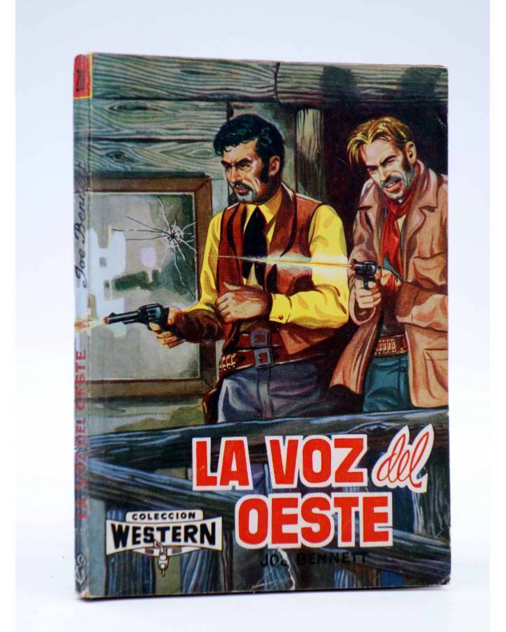 Cubierta de COLECCIÓN WESTERN 20. LA VOZ DEL OESTE (Joe Bennet) Valenciana 1962