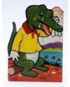 Contracubierta de CUENTO TROQUELADO PEQUEÑO ZOO 69. EL COCODRILO (E. Sotillos / A. Ayné) Toray 1967